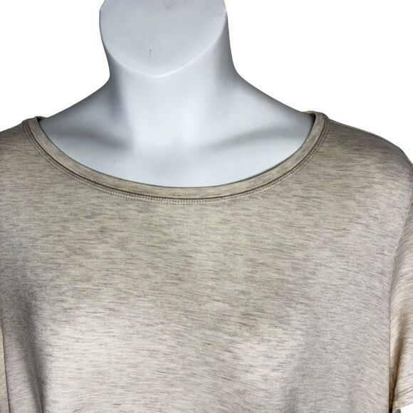 LOGO by Lori Goldstein Knit Tunic Top Mixed Media Hem Women's Plus 3X NWOT - Picture 5 of 16